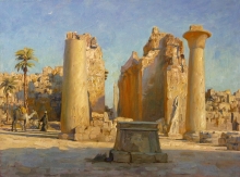 Past Grandeur - oil, canvas