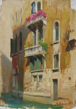 Windows - oil, canvas