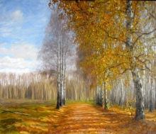 Autumn - oil, canvas
