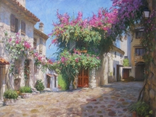 Provence - oil, canvas