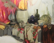 Festive Mood - oil, canvas