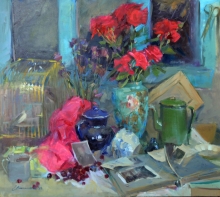 Life Like An Instant - oil, canvas