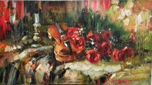 Inspiration - oil, canvas