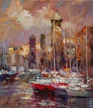 Savona - oil, canvas
