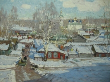 Shrove Tide - oil, canvas