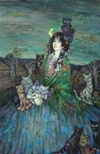 Bewitched - oil, canvas