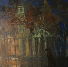When I Was A Dog - oil, canvas