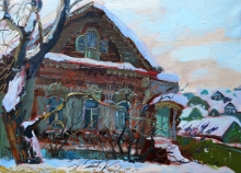 Varvaras House - oil, canvas