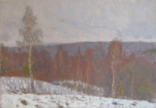 Thaw - oil, cardboard