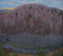 Maryina Gora - oil, canvas